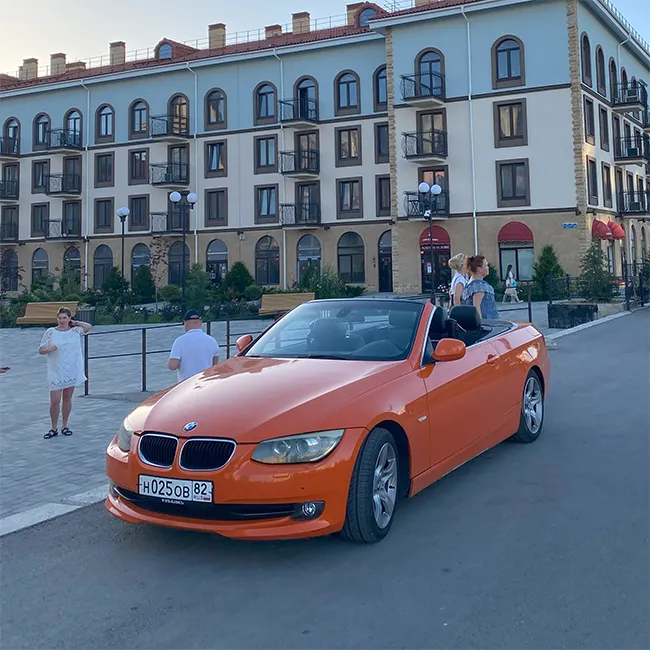 Подача кабриолета
